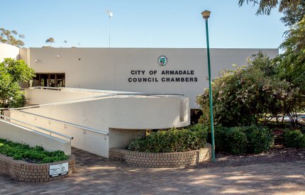 City's main administration building