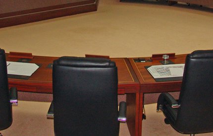 Council meeting room