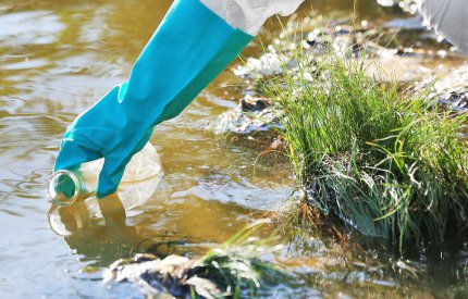 an image of water sampling